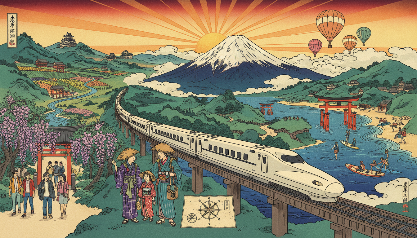 ゴールデンウイークの旅行はどこに行く?