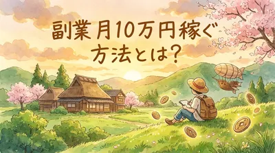 副業 月10万円 稼ぐ 方法とは？
