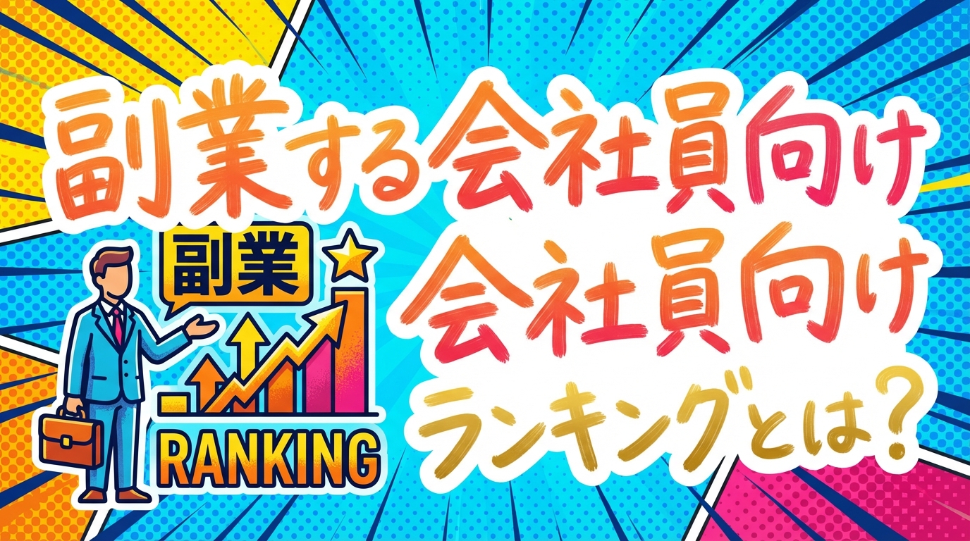 副業する会社員向けランキングとは?