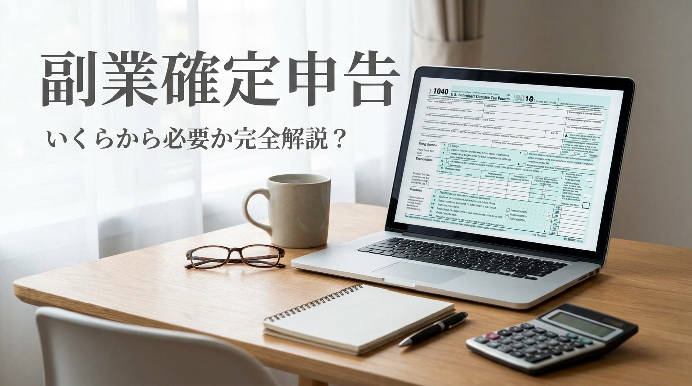 副業確定申告いくらから必要か完全解説？