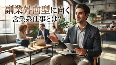 副業外向型に向く営業系仕事とは？