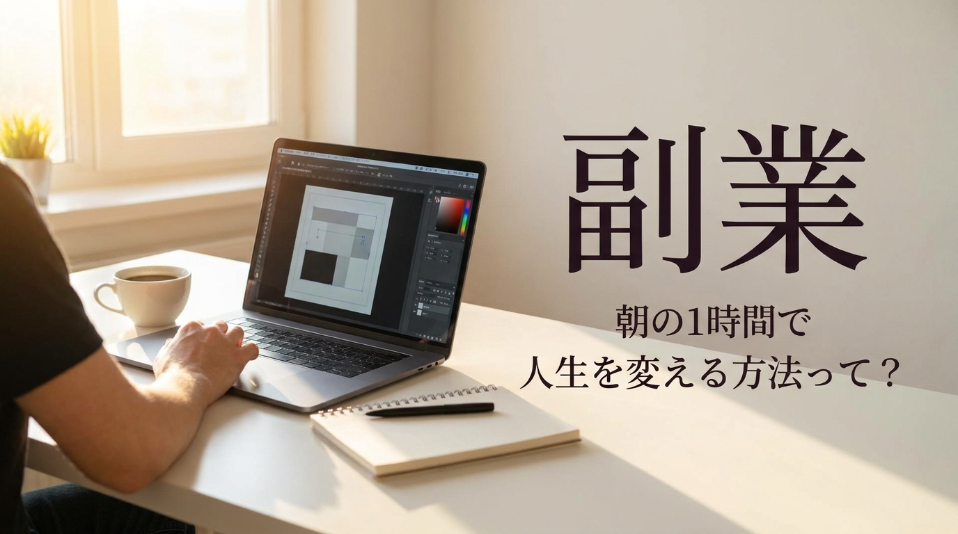 副業 朝の1時間で人生を変える方法って？