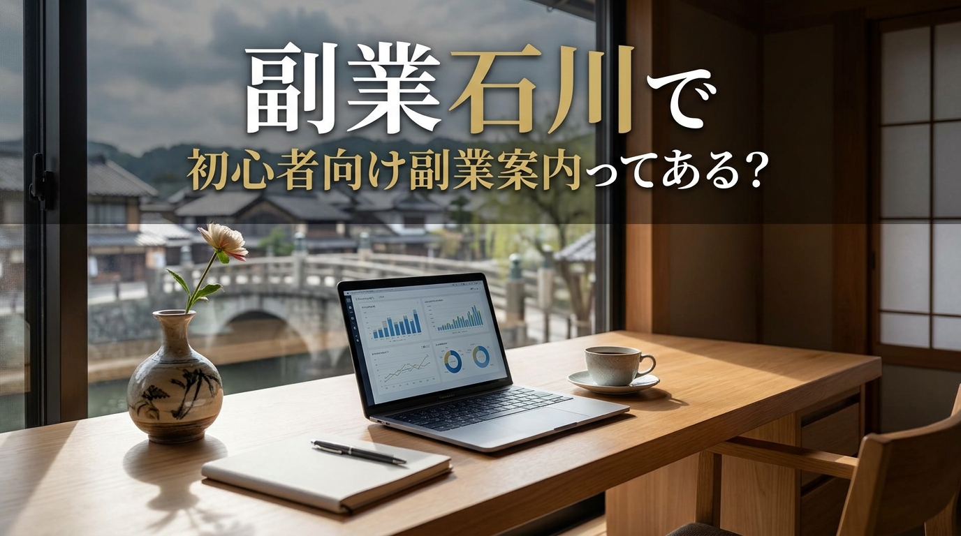 副業石川で初心者向け副業案内ってある？