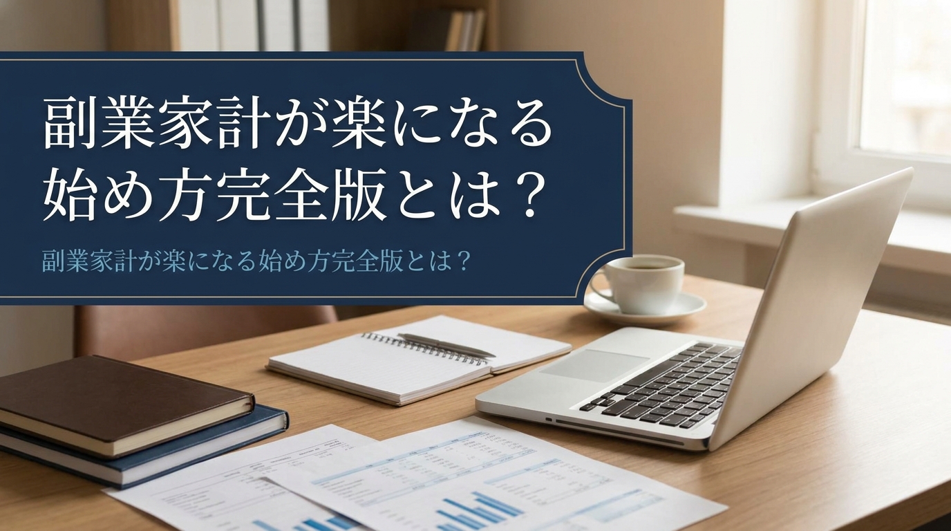 副業家計が楽になる始め方完全版とは?