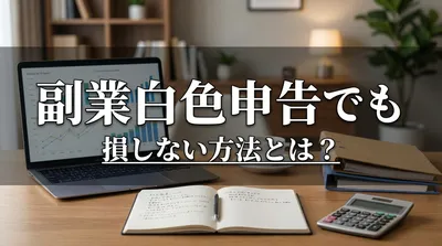 副業白色申告でも損しない方法とは？