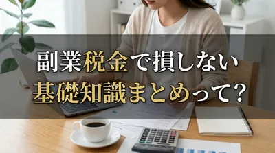 副業税金で損しない基礎知識まとめって？