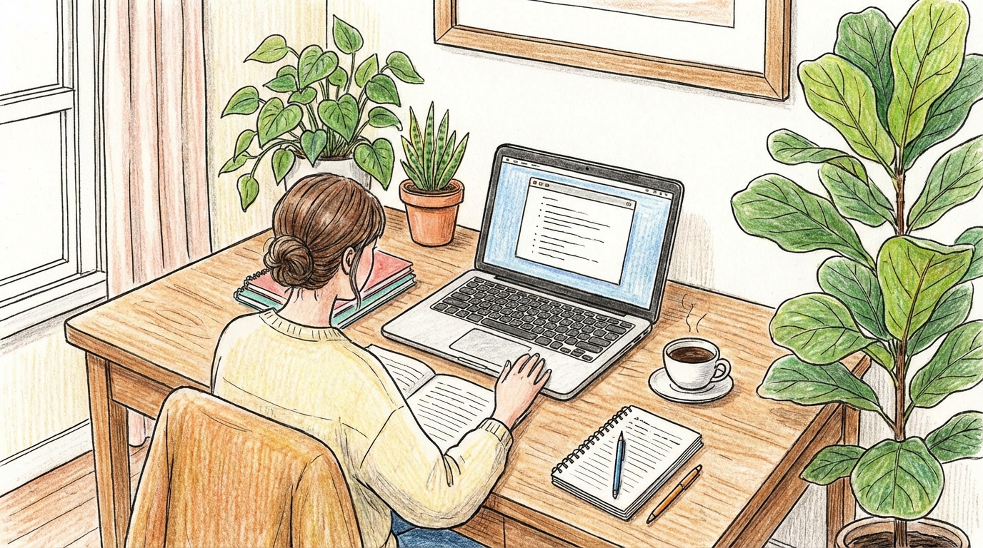 パソコンひとつで始められるお仕事は初心者さんにとても優しい選択肢です