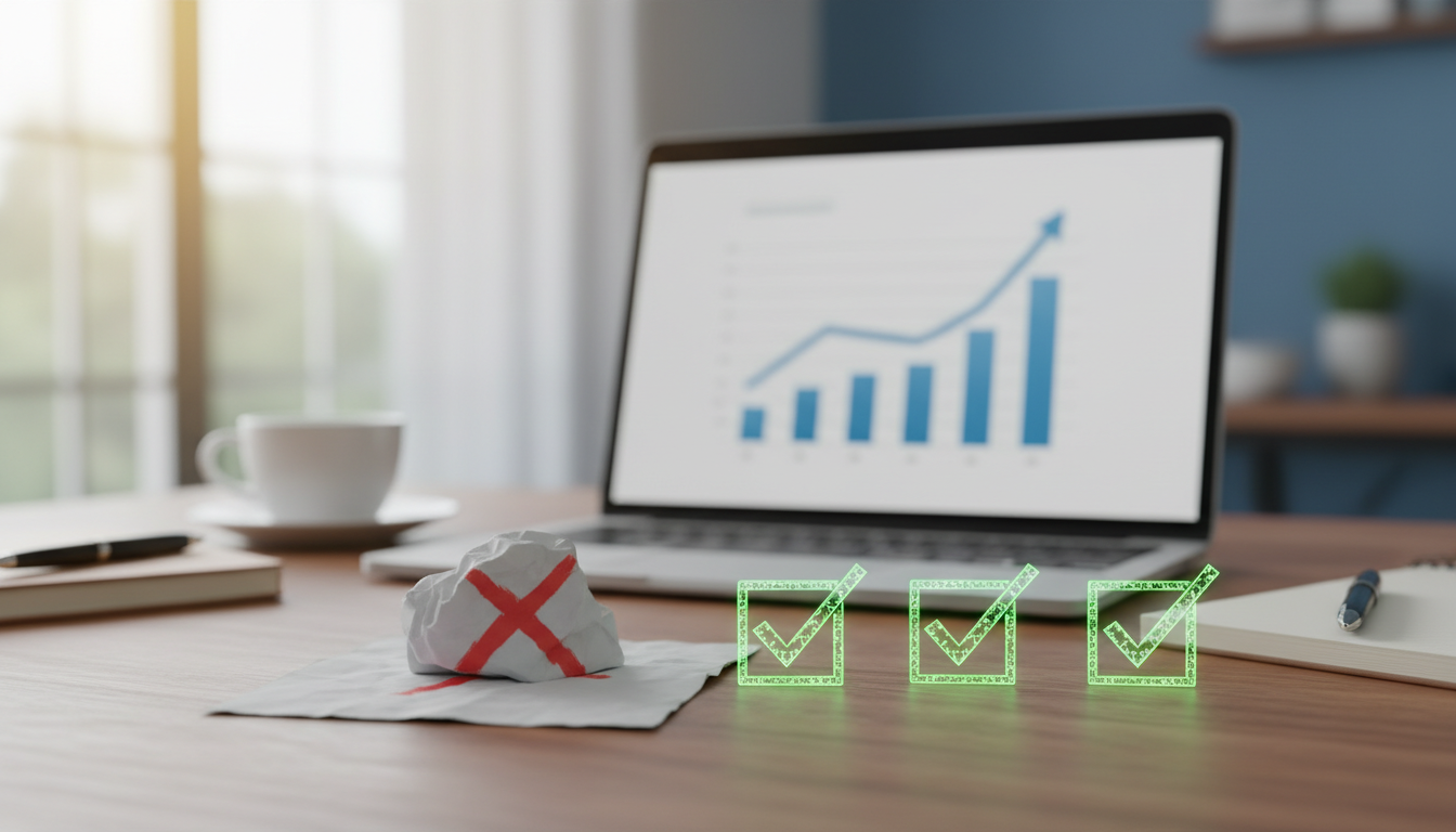 審査不合格から改善を経て合格に至った3つの具体例