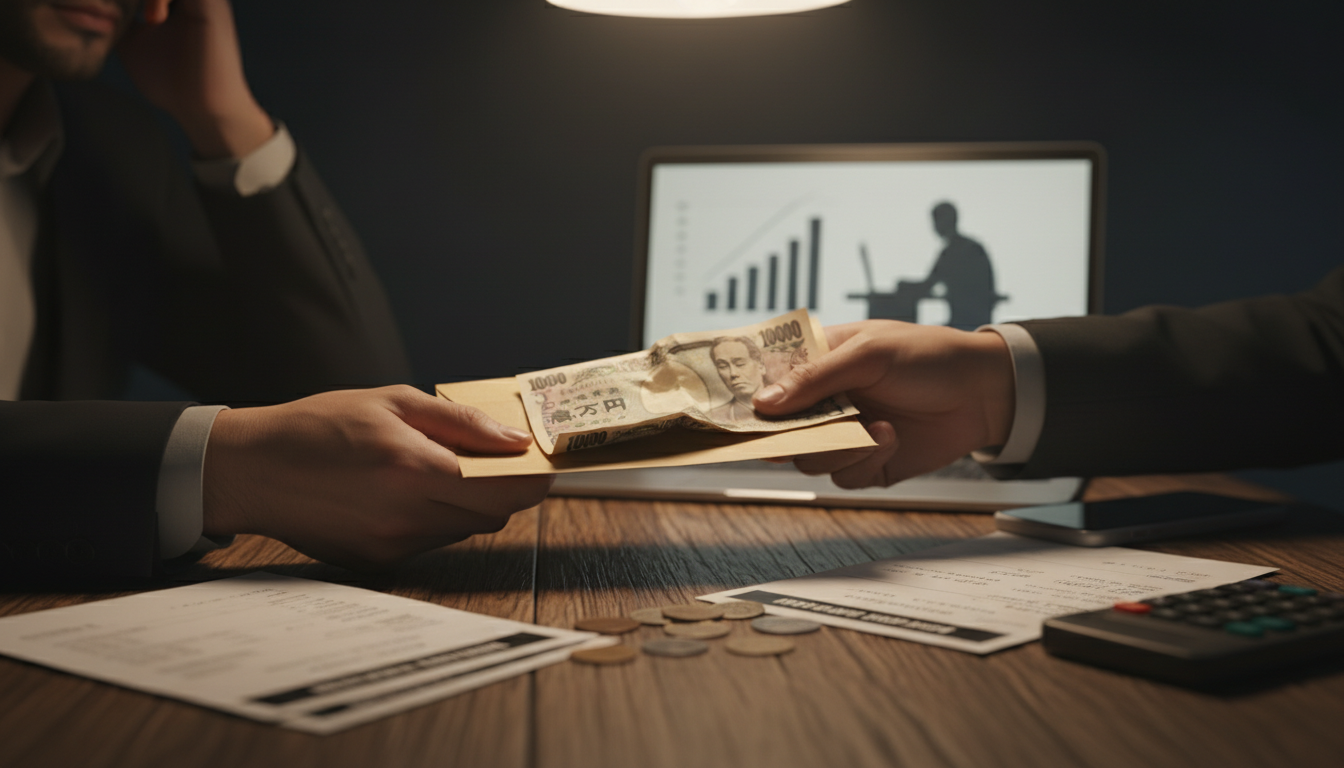 現金で受け取っても会社にバレる可能性は高いんです