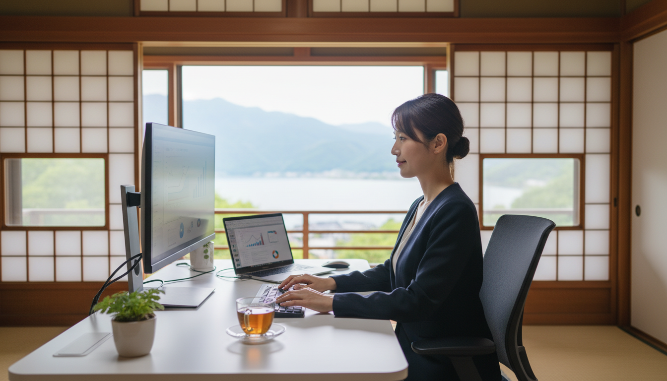 なぜ今、滋賀で完全リモートのお仕事が増えているのでしょうか？