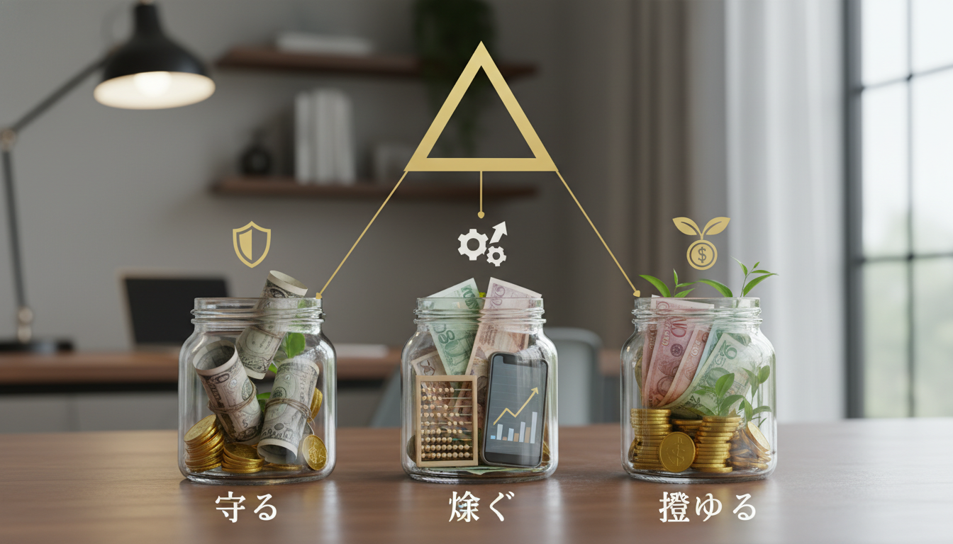 無理なく確実!「守る・稼ぐ・増やす」の黄金ルール